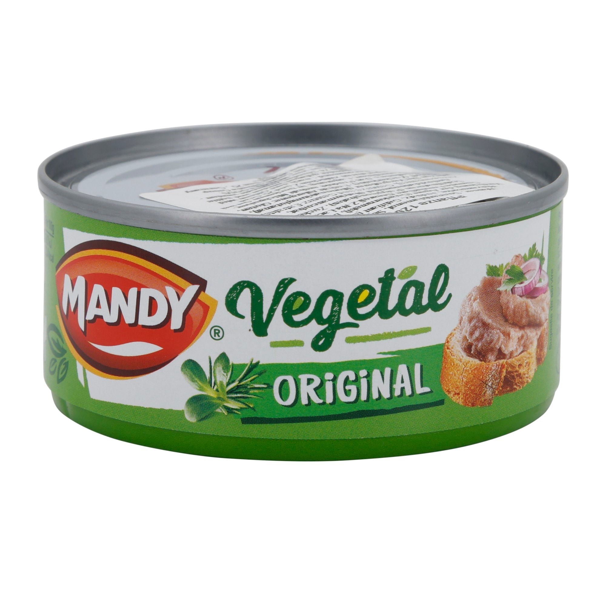 Vegetable Pate Mandy | Aufstrich | Vegetarisch | 120 g MANDY